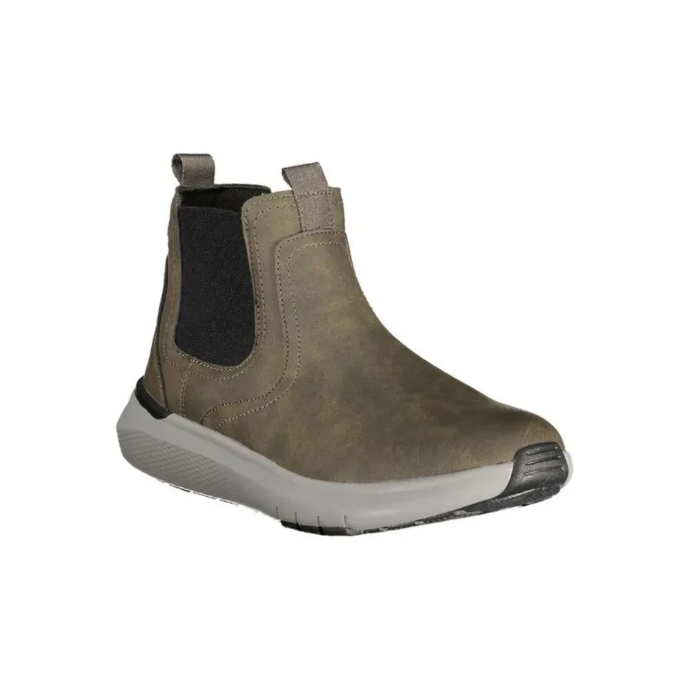 Lumberjack Green Polyester Ankle Men's Boots